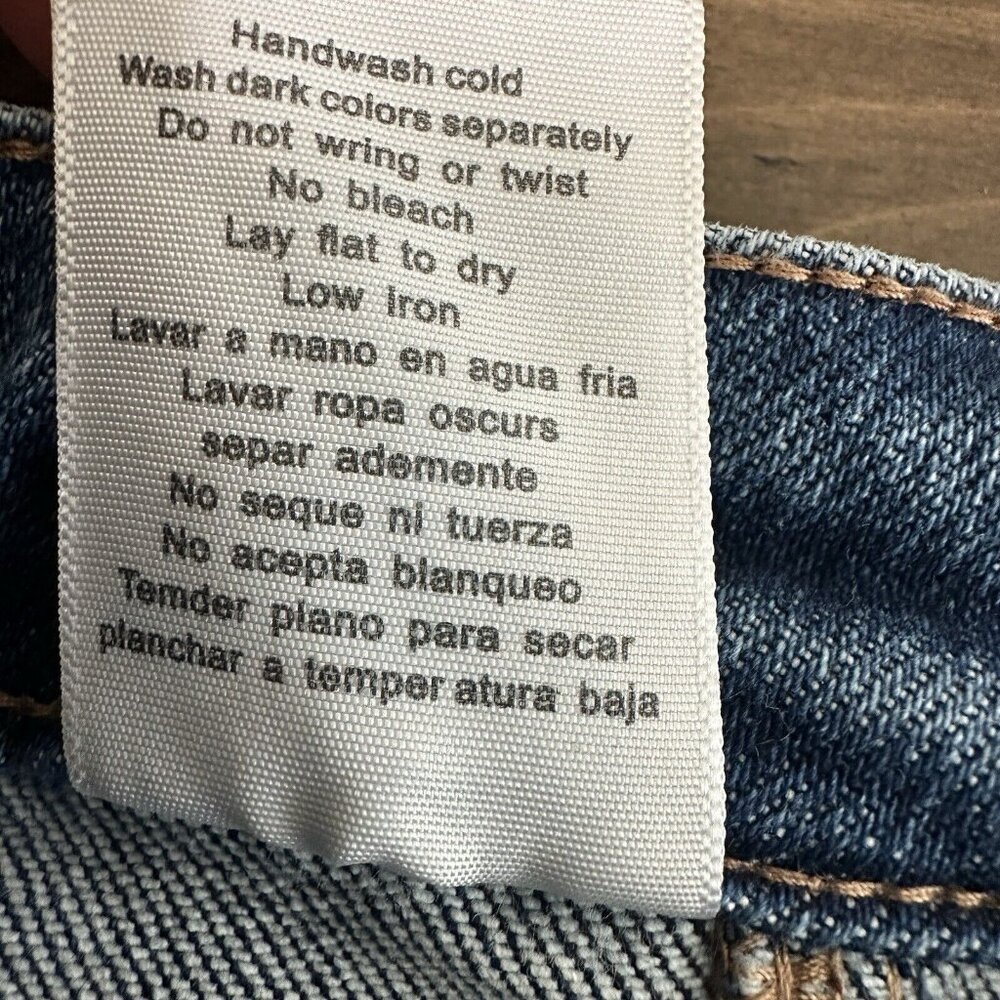 Judy Blue Chic Efforts Cargo Wide Leg Jeans Denim 90s Med Wash Womens Sz 9/29 - Picture 10 of 16